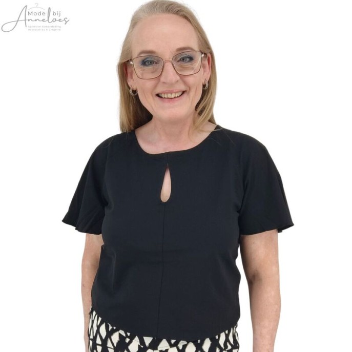 Lady Day Shirt Zoey travel Zwart